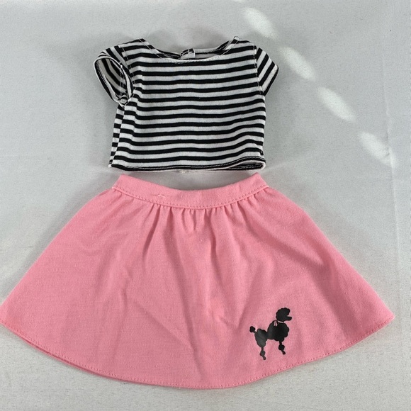 battat Other - Battat brand American girl doll (18”) sized 50’s Grease, poodle skirt outfit.